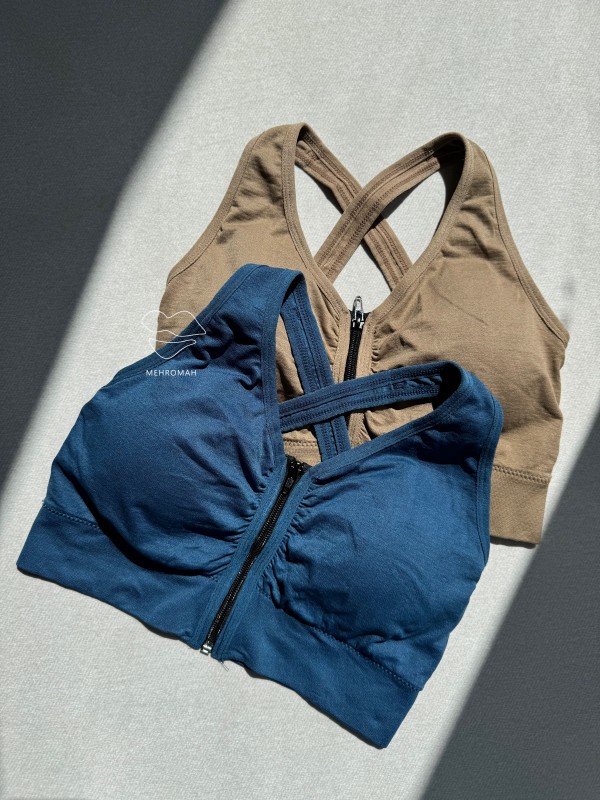 نیمتنه زیپدار پشت ضربدری کد 356