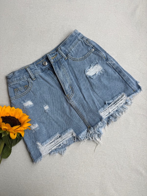 شورتک دامنی جین کد 370