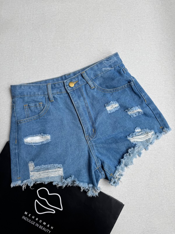 شورتک جین فانتزی کد 433