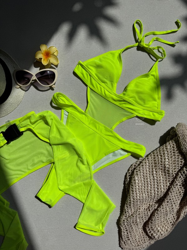 مایو اسپرت بغل باز فسفری کد 504