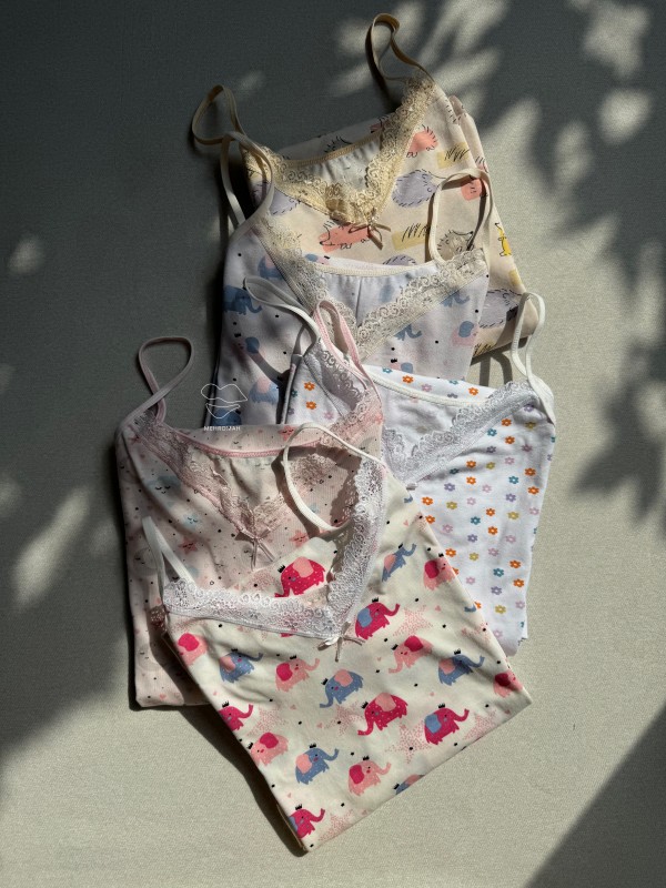 پیراهن نخی بندی کد 545