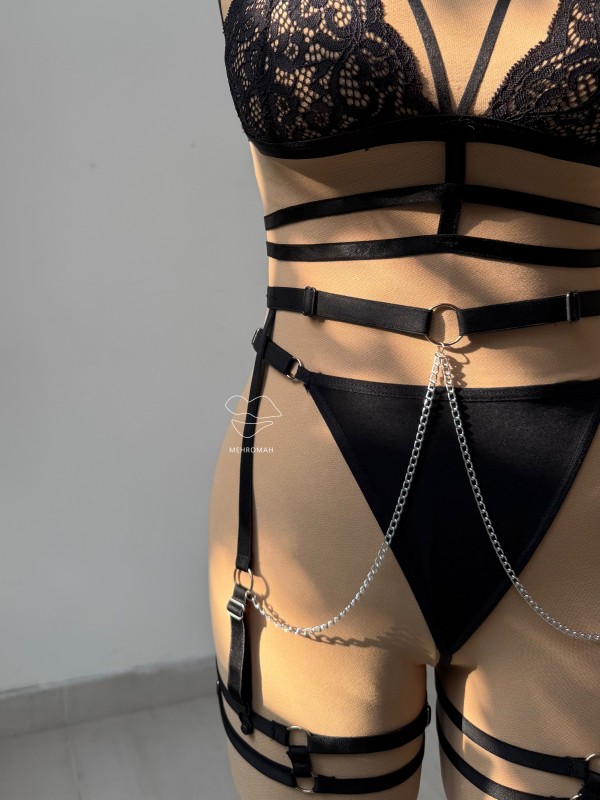 ست هولدر و گارتر زنجیردار کد 546