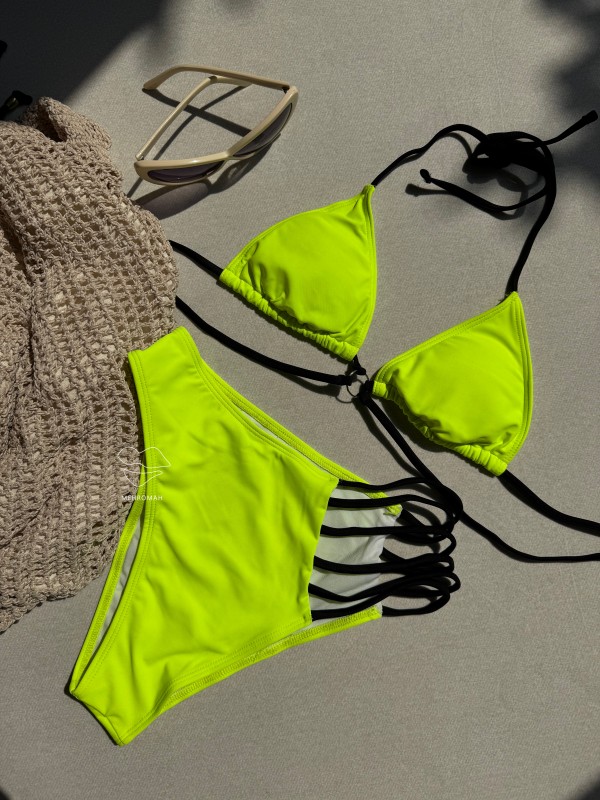 بیکینی دو تکه بندی حلقه‌ای کد 552