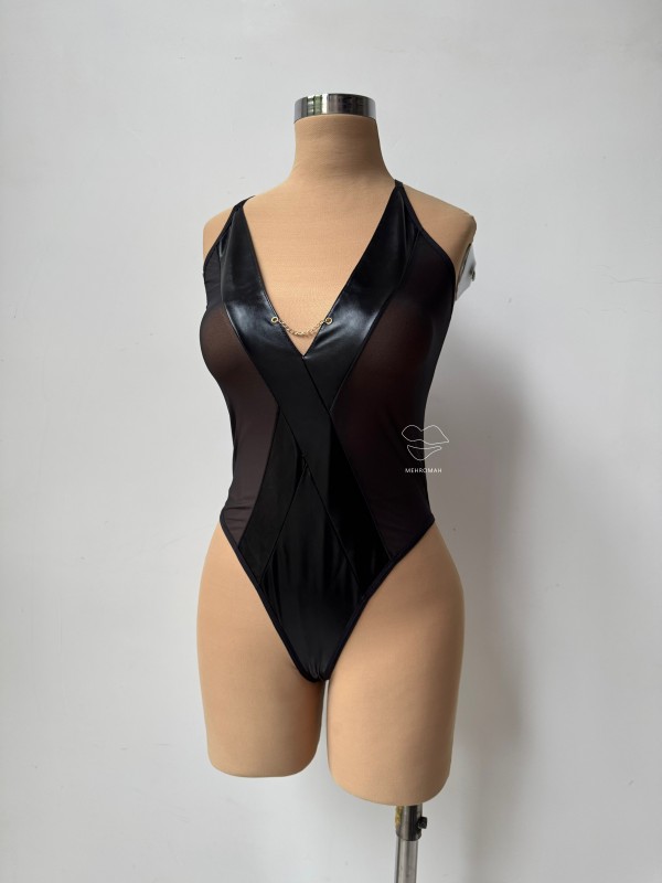 بادی چرمی فاق باز کد 571