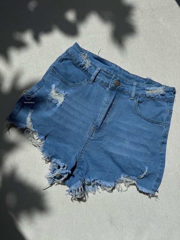 شورتک فانتزی زاپدار کد 594