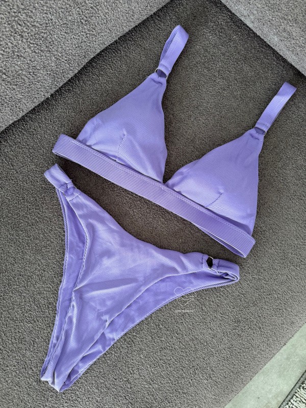 بیکینی دو تکه بنفش کد 612