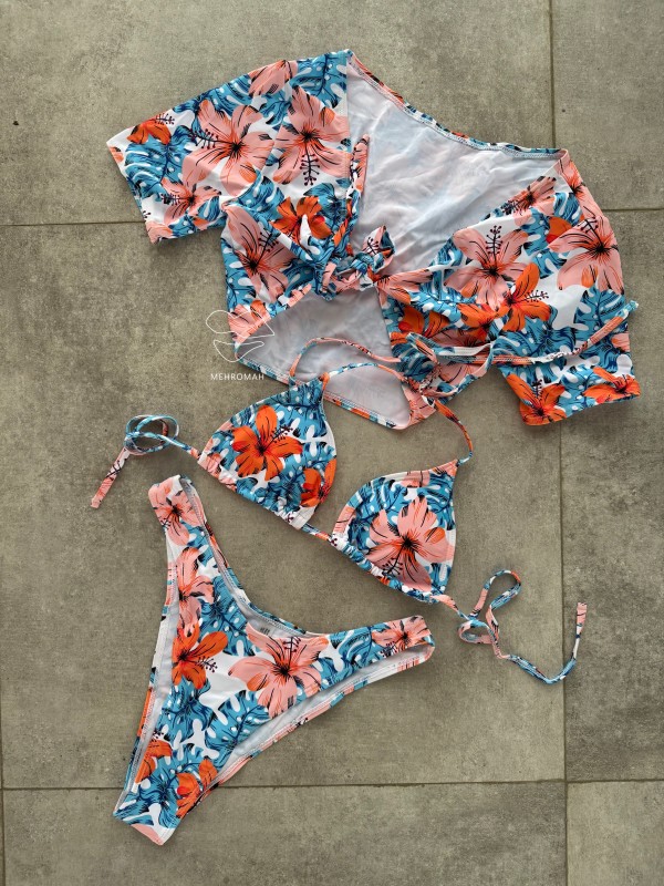 بیکینی سه تکه پلومریا کد 608
