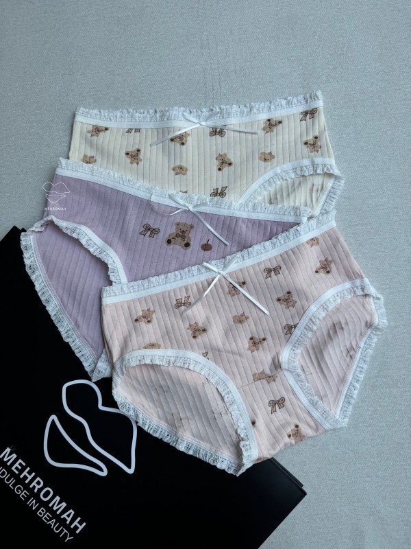 شورت گوگولی خرس پاپیونی کد646