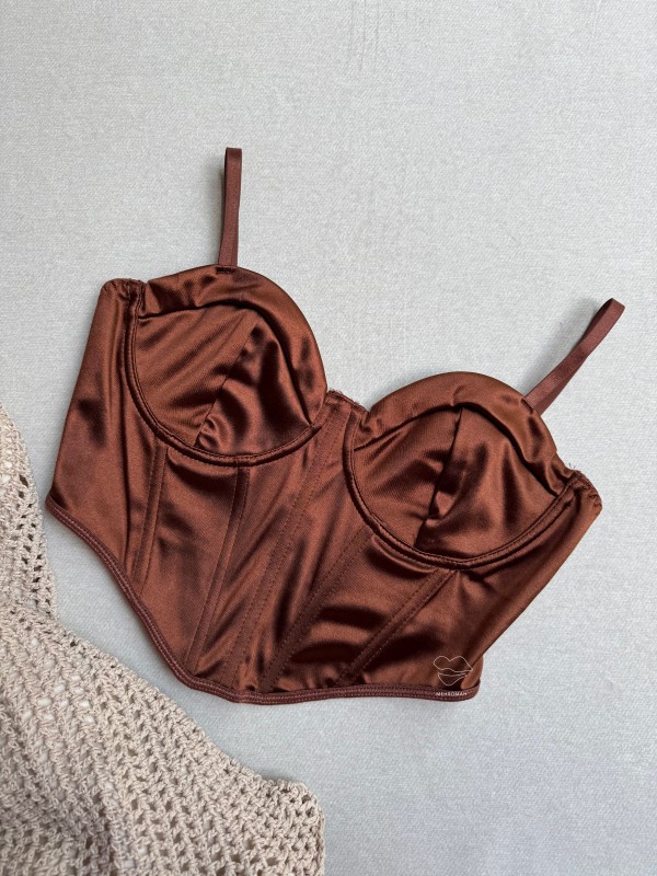 کرست ساتن فنردار کد 645