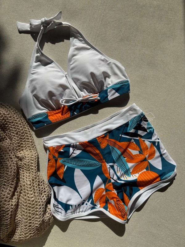 ست بیکینی شلوارکی کد 649