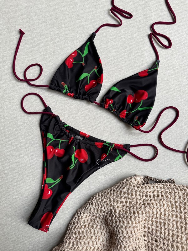 ست بیکینی گیلاسی کد 688