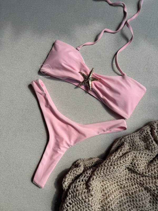 بیکینی دکلته ستاره دریایی کد 696