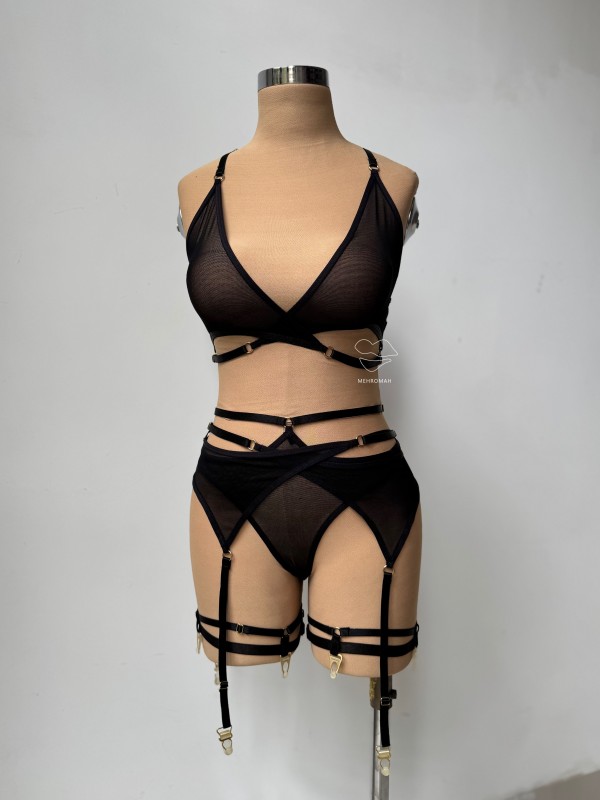 ست فانتزی جوراب دار تیکی کد 699