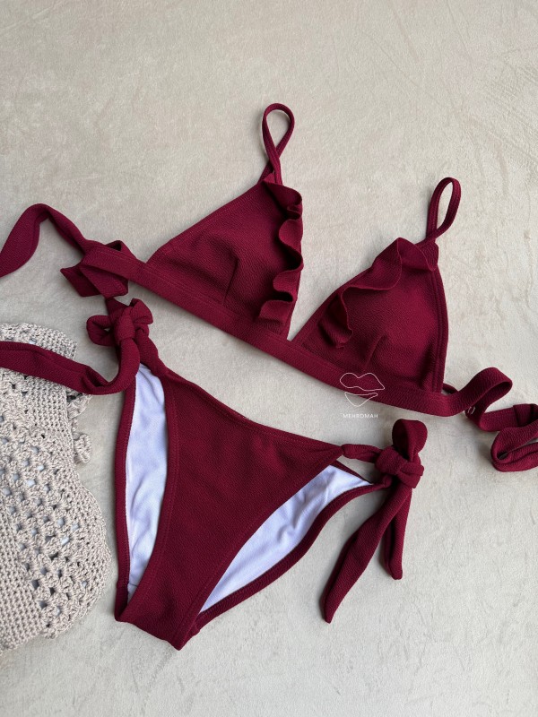 بیکینی دو تکه پفکی کد 727