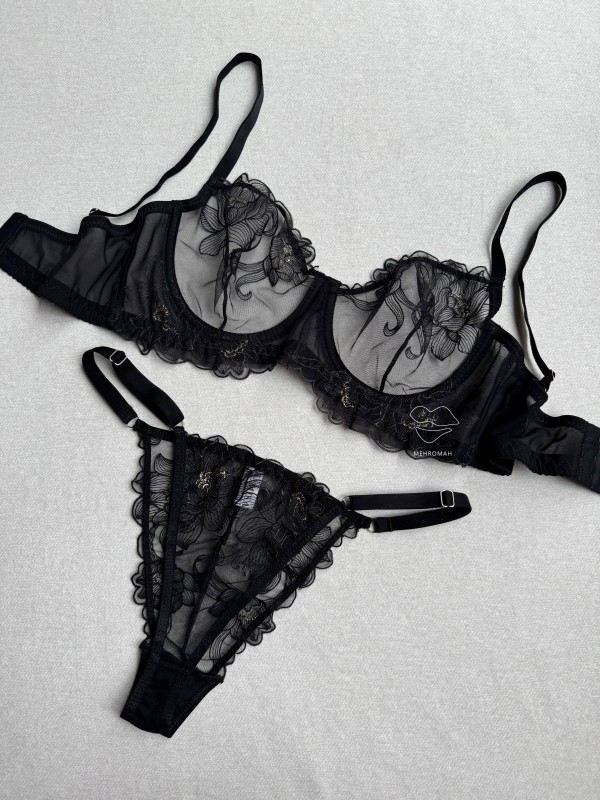 ست گلدار لمه میسا کد 747