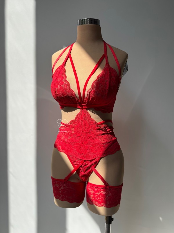 ست فانتزی چهار تکه هارنس دار کد 776