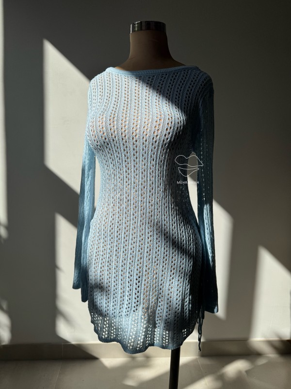 رومایویی بافت گتردار آستین بلند کد 789