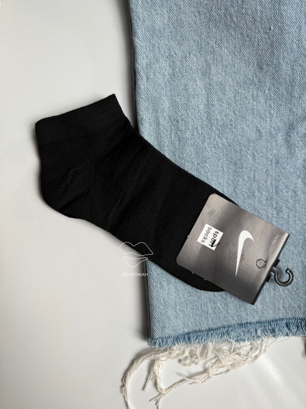 جوراب مچی  مشکی کد 866