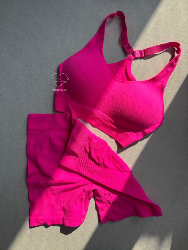 ست نیم تنه و بایکر ورزشی کد 877