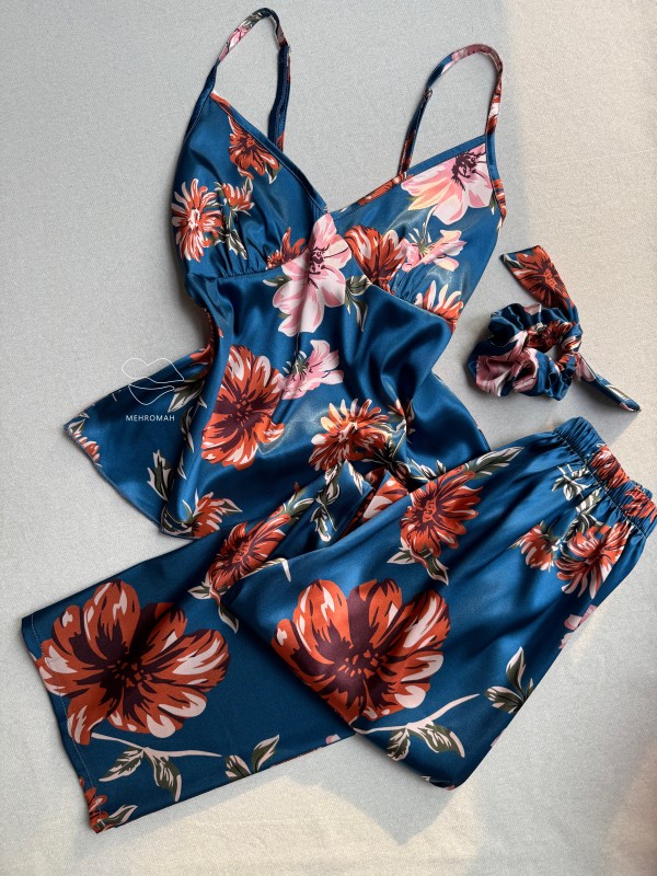 تاپ و شلوار ساتن خاص کد 960