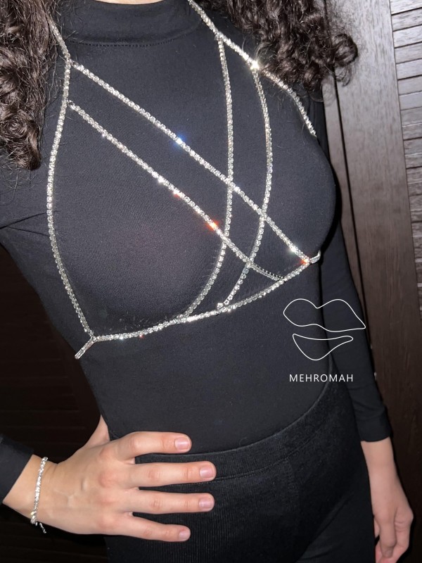 هارنس نگینی ضربدری کد 1045