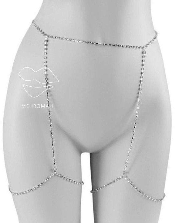 گارتر فانتزی نگین دار کد 970