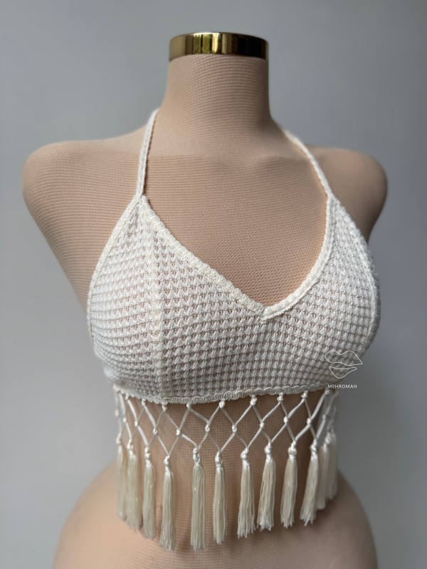 نیم تنه ریش ریش کد 974