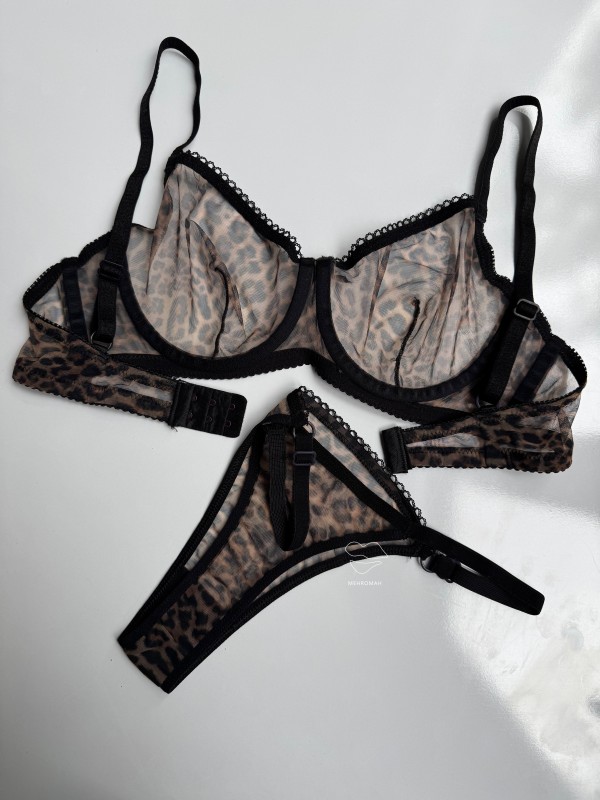 ست توری پلنگی شارمین کد 862