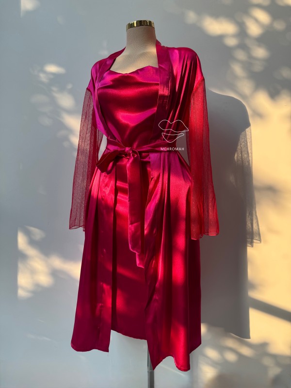 ست ربدو ساتن و تور کد 980