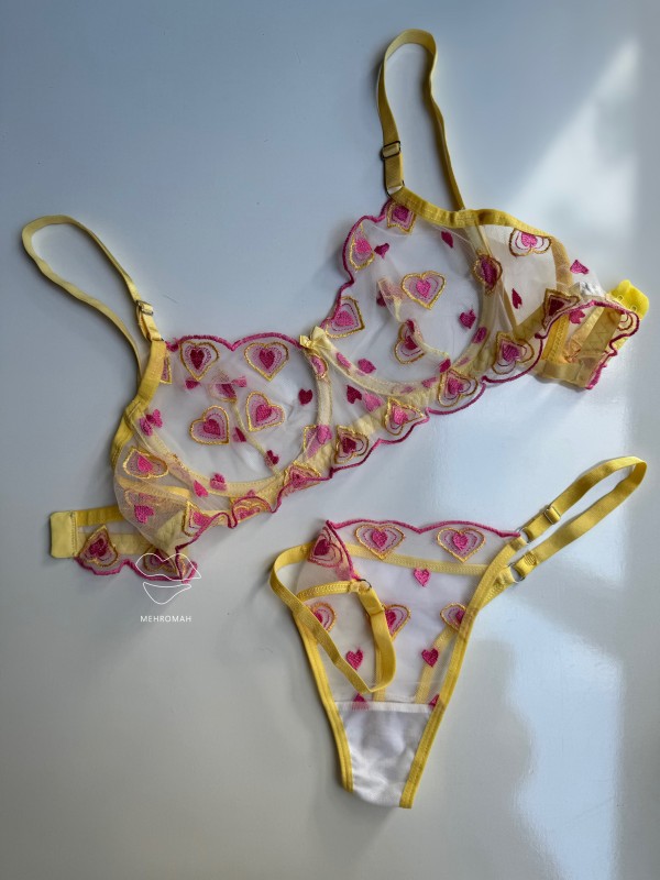 ست توری هانیس قلبی کد 1029