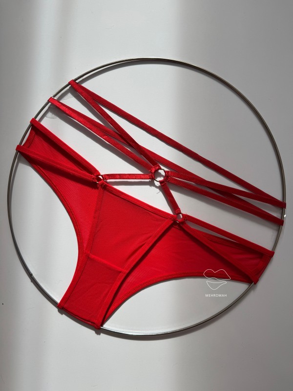 شورت هارنسی قرمز کد 1042