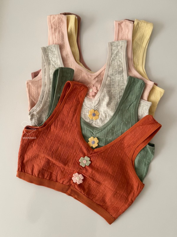 نیم تنه دخترانه شکوفه کد 1057