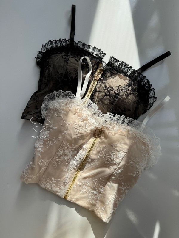 کراپ زیپ دار مجلسی کد 1069