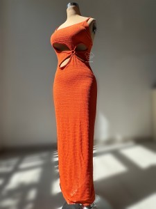 پیراهن بلند ژاکارد کد 597