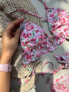 ست بیکینی گلی کد 644