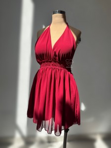 لباس خواب گردنی حریر کد 792
