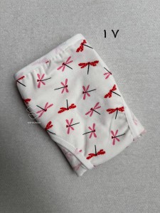 شورت نخی طرح دار