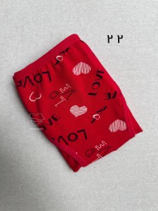 شورت قرمز لاو