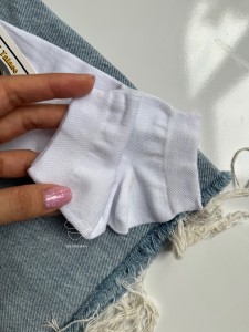 جوراب مچی سفید کد 865