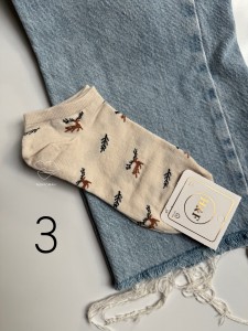 جوراب مچی طرح دار