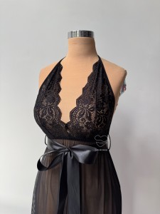 پیراهن بلند مدل گردنی