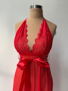 لباس‌خواب حریر بلند کد 893