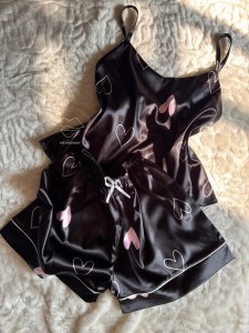 ست تاپ و شلوار ساتن