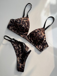 ست ساتن پلنگی