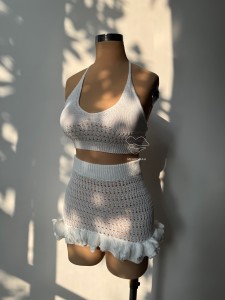 ست رومایویی بافت کوتاه کد 933