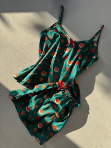 ست ساتن طرح دار کد 937