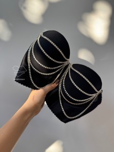 کرست نگین دار زنانه