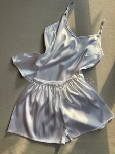 ست ساتن رنگی عروس