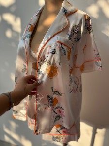 تاپ و شورتک ساتن