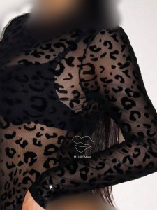 بادی حریر پلنگی کد 978